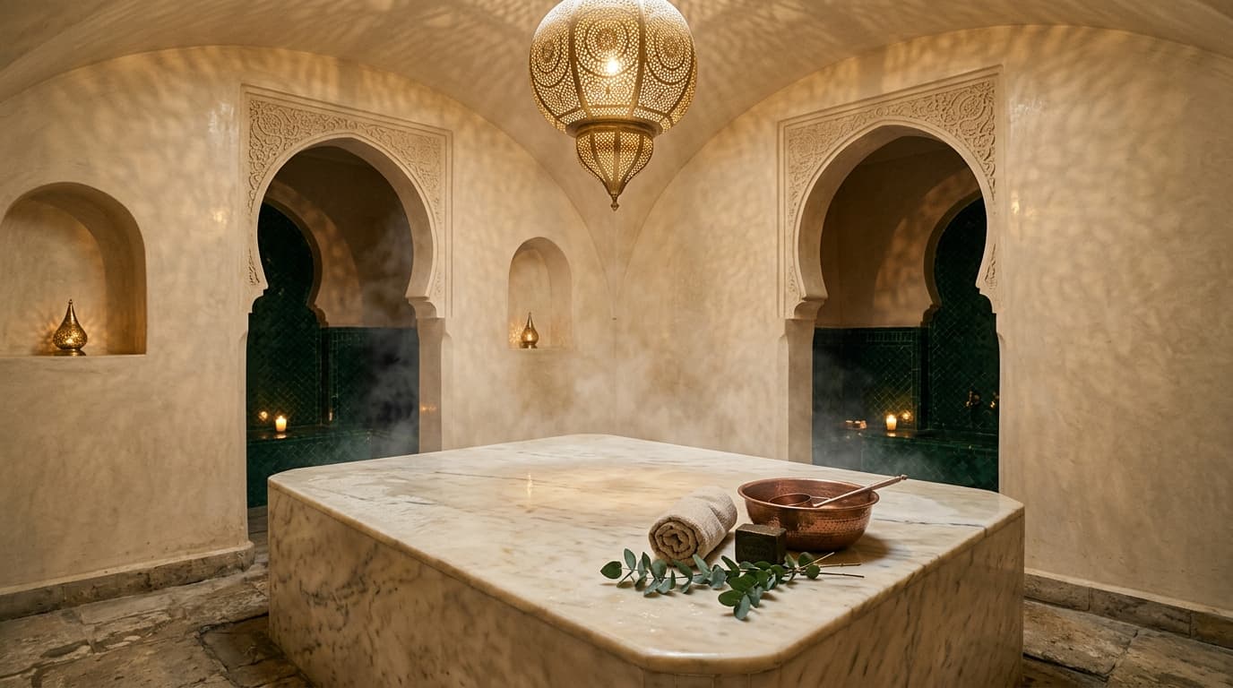 Moroccan Hammam Ritual Concept